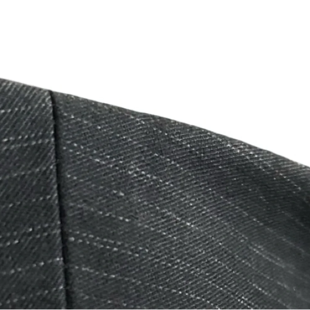 Men’s Armani Exchange A|X Gray Pinstripe European Fabric Blazer Sz 38 Short Y2K